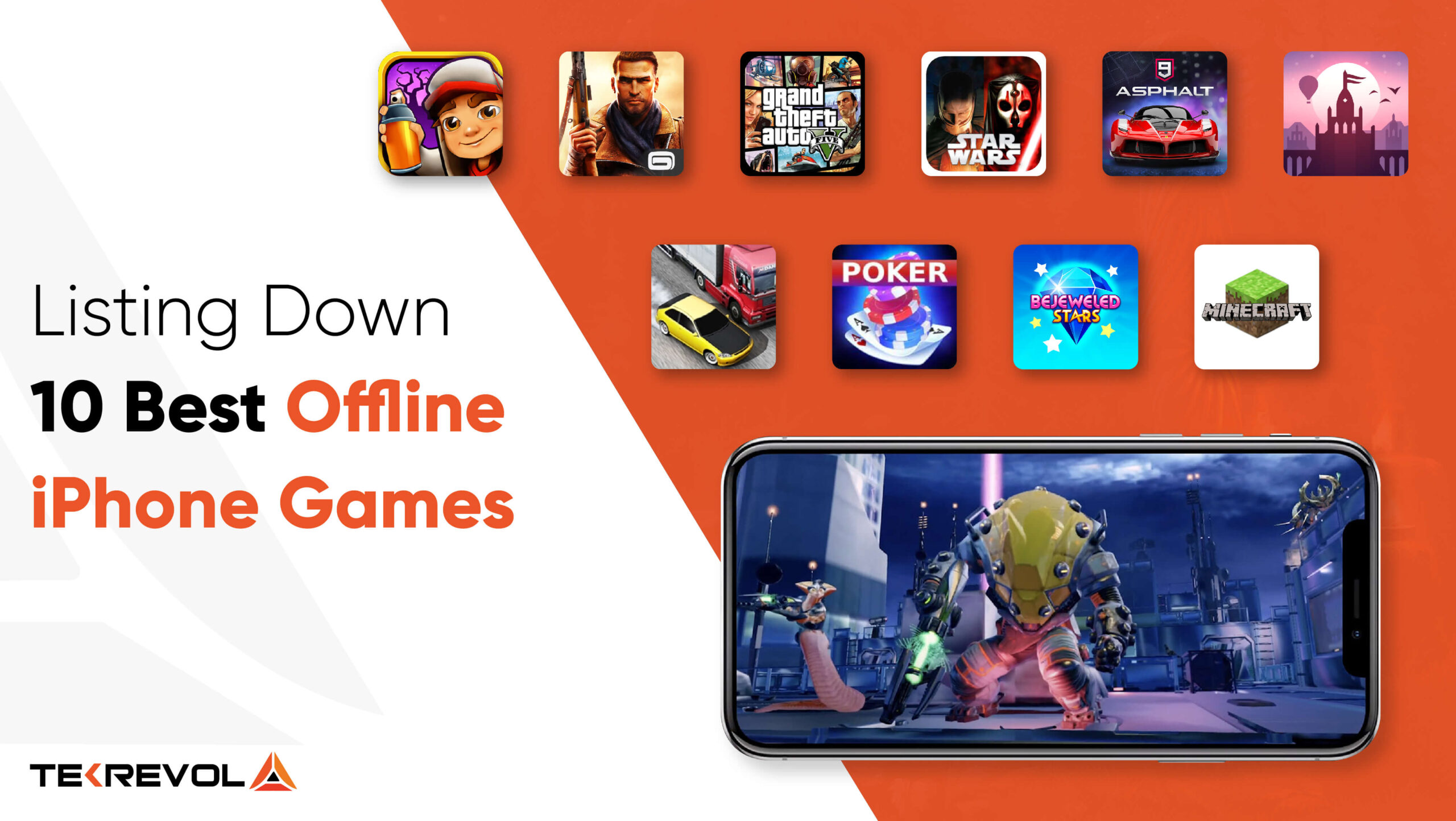 Listing Down 10 Best Offline iPhone Games for 2025
