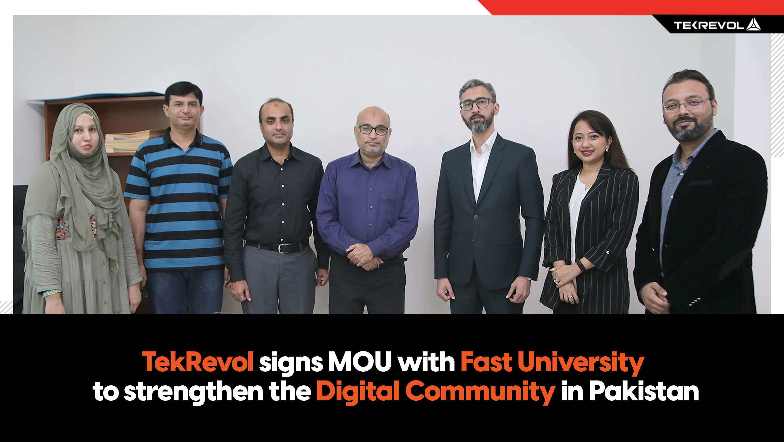 TekRevol signs MOU with FAST University to strengthen the digital community in Pakistan