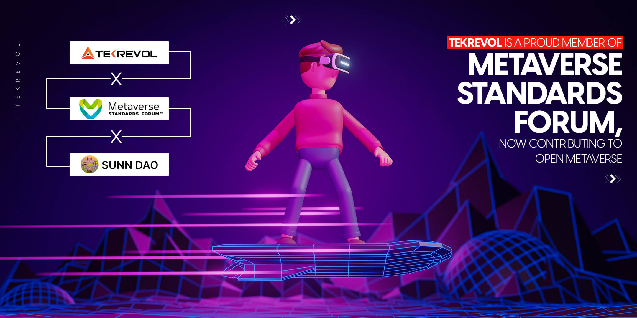 TekRevol Joins the Metaverse Standards Forum