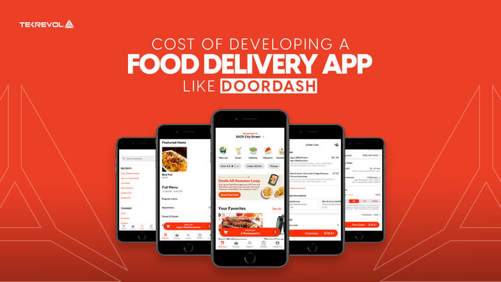 Cost of Developing a Food Delivery App like DoorDash