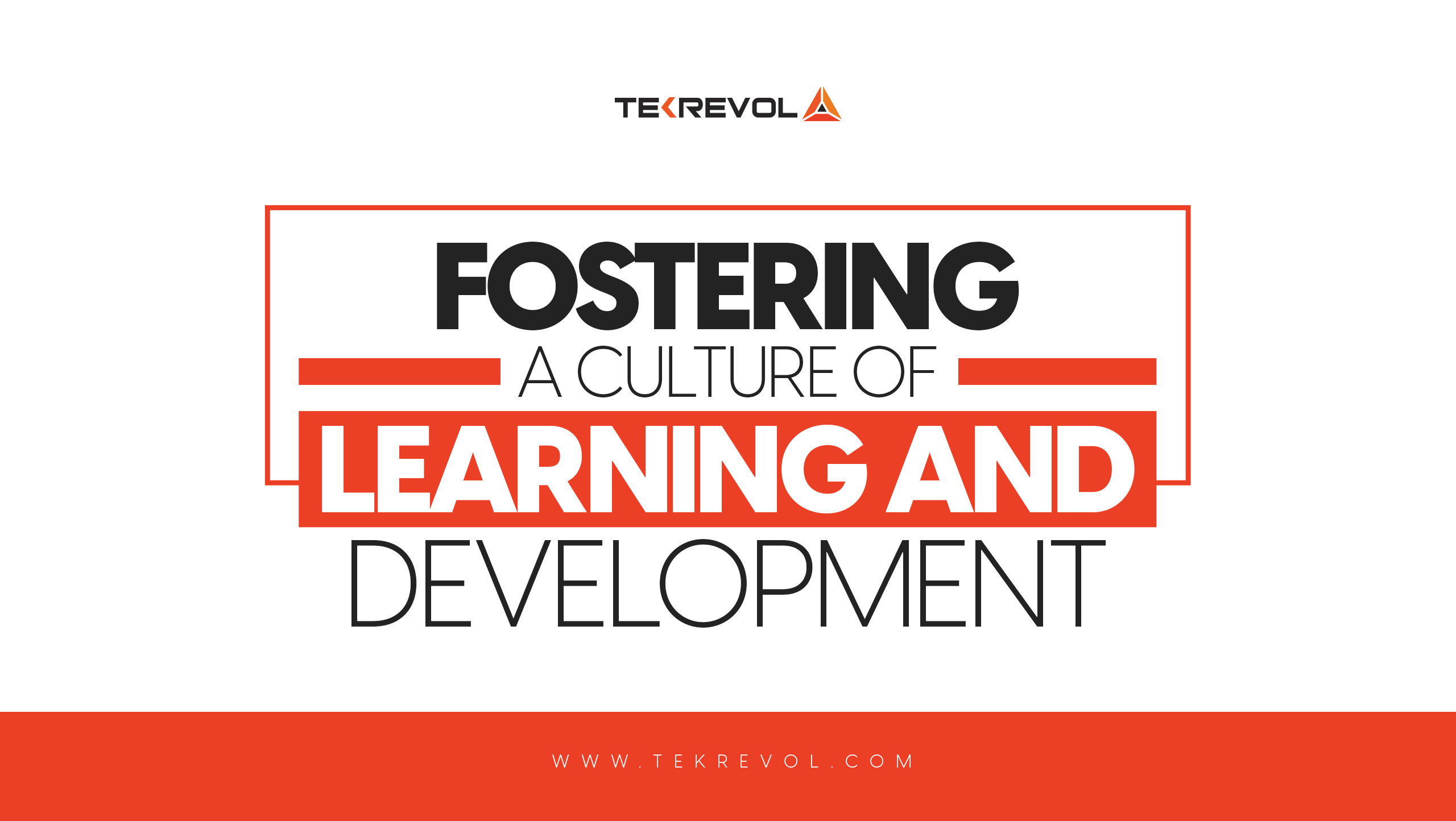 Fostering a Culture of Learning & Development