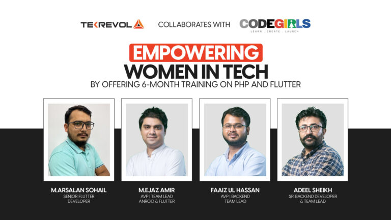 TekRevol’s Collaboration with CodeGirls: Empowering Women in Tech