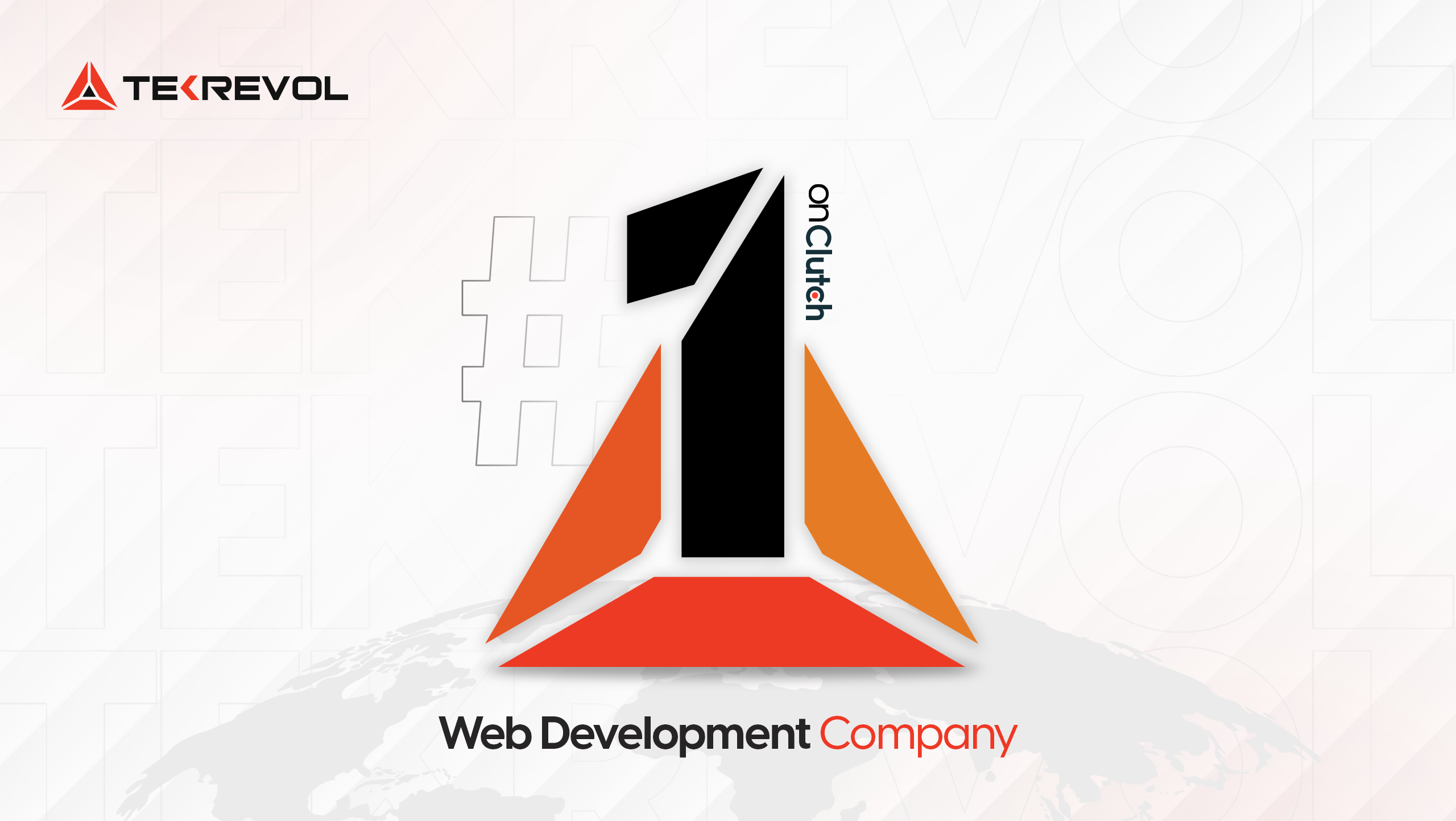 Crowning Achievement: TekRevol Emerges as the No. 1 Web Development Company of the World