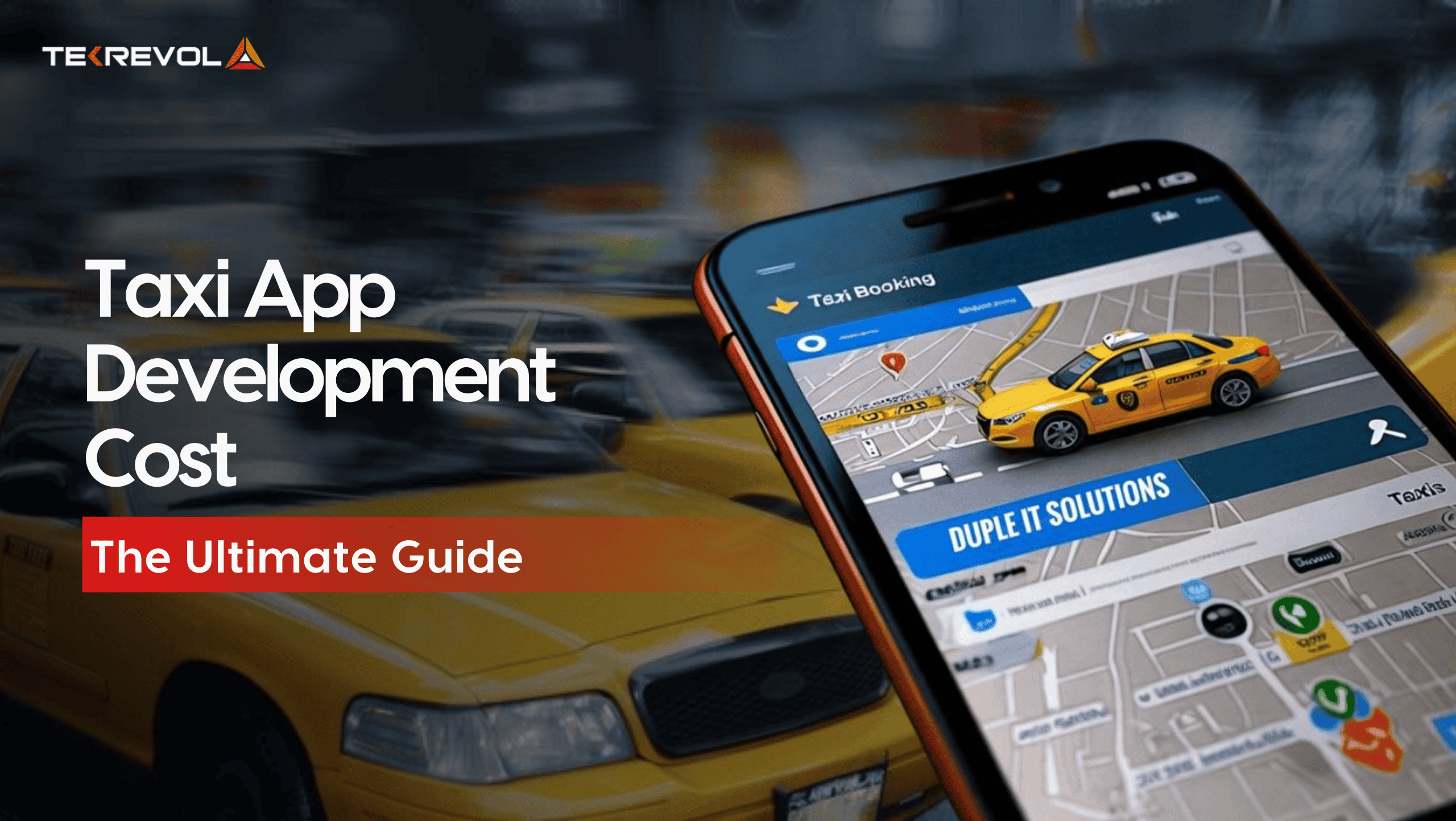 Taxi App Development Cost in 2025